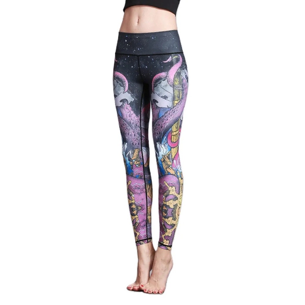 Kraken Shipwreck Leggings
